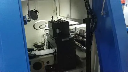 Máquina automática de corte y abocardado de maquinaria de procesamiento de barras colectoras CNC