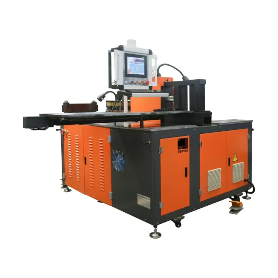 Máquina de procesamiento de barras colectoras CNC 3D inteligente Beiene, cortadora/dobladora/punzonadora